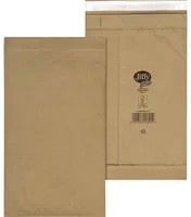 Jiffy Papierpolstertasche Nr. 3 selbstklebend braun 100er Packung - Bild 1