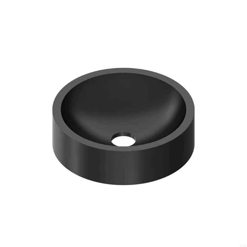 CACAZI Kugelgelenk Spannmutter aus Kunststoff in Schwarz als Verschluss für Universal Telefon Halterungen und Kamera Adapter mit 17mm Anschluss - Bild 1