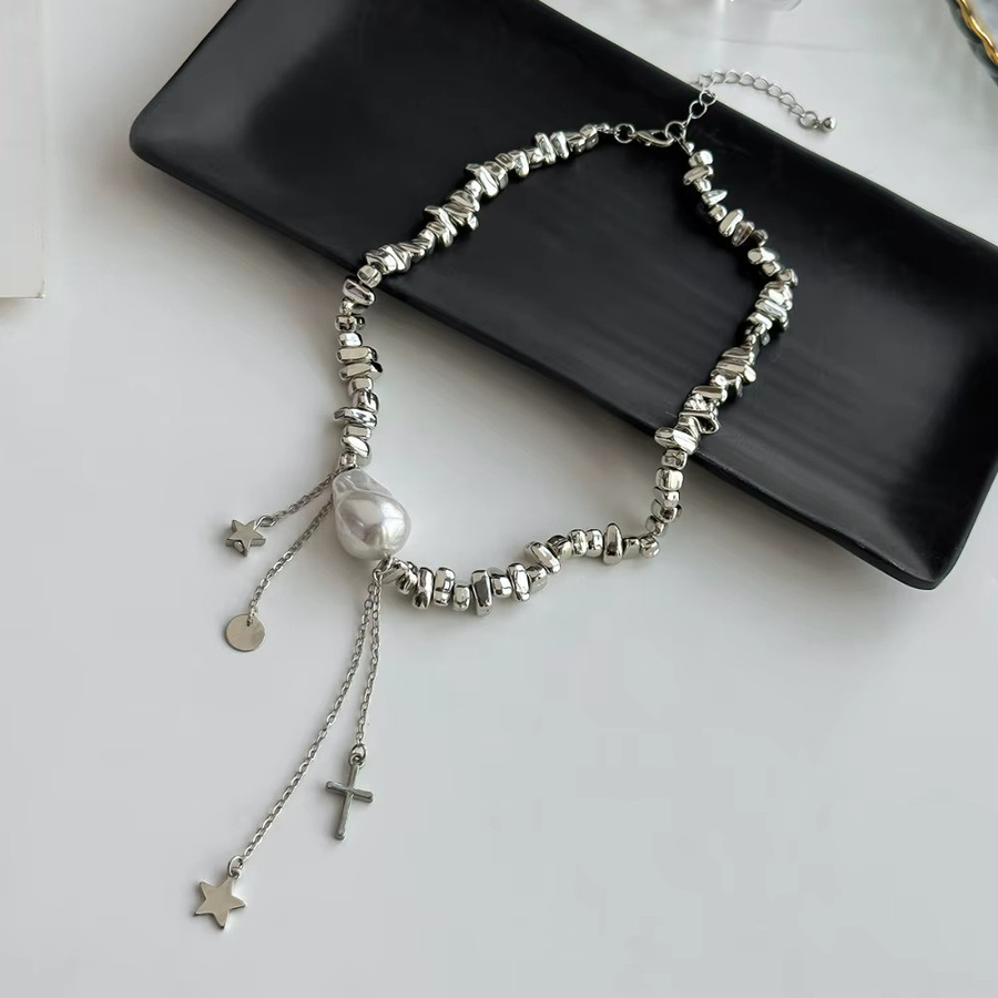 dawndesslo Halskette, Perle, Silber, Damen, Vintage - Bild 2