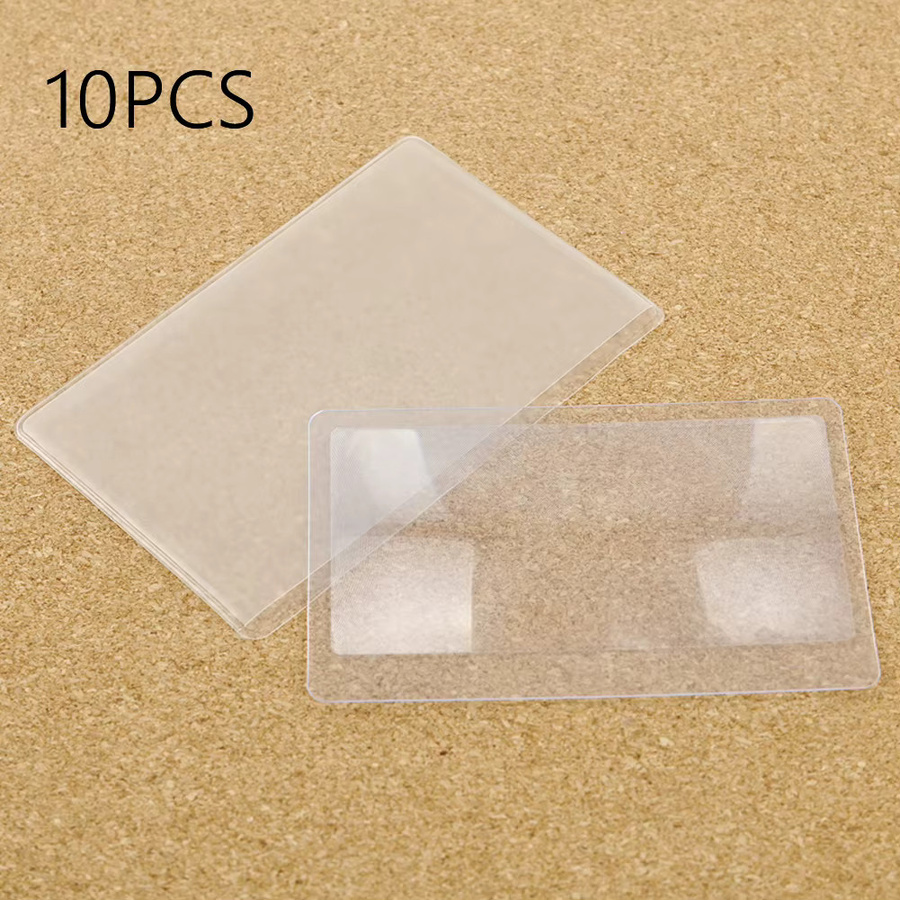 VKTECH Lupe, 3x, transparent, 10 Stück - Bild 2