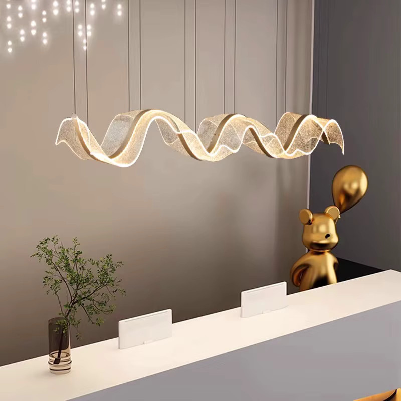 Savenmade Moderne Pendelleuchte Tropfen Design in Weiß für dein Esszimmer - Bild 2