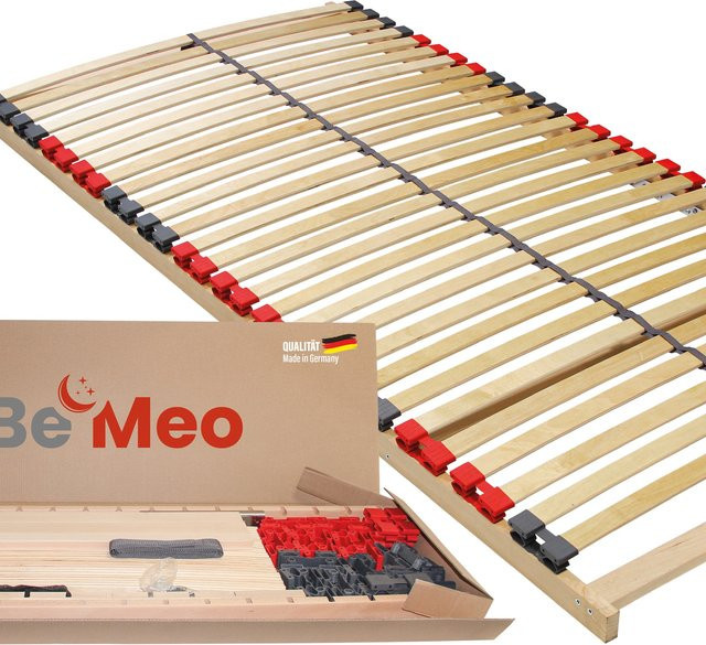 BeMeo Lattenrost Basic aus Buche und Birke, Breite: 160 cm, Länge: 200 cm - Bild 1
