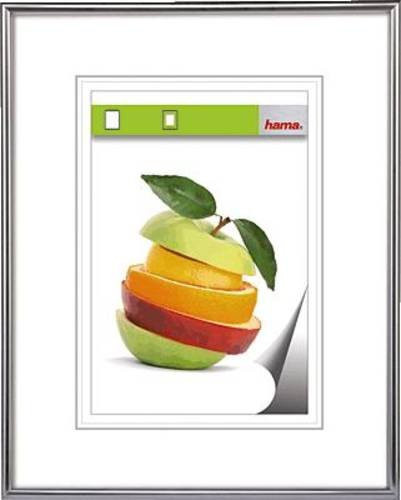 Hama Bilder Wechselrahmen aus Kunststoff mit Polystyrolglas und Passepartout, B: 30 cm, H: 45 cm - Bild 1