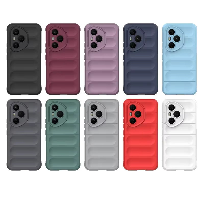 Mode Dopamin Serie Silikon TPU Schutzhülle für Honor 400 Pro und Honor 400 Lite in Blau - Bild 2