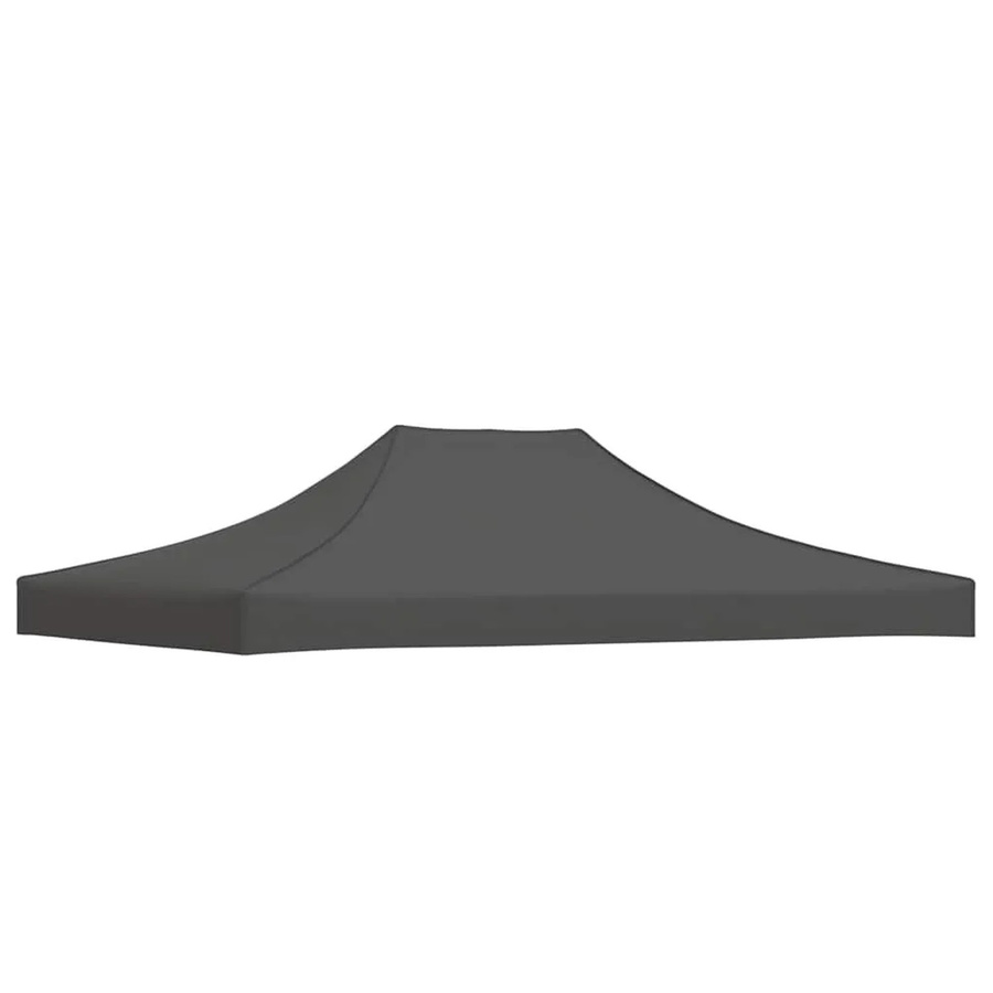 vidaXL Partyzelt-Dach für Faltpavillon und Pop-Up-Faltzelte, Anthrazit, Polyester mit PVC-Beschichtung, B/T: 400 x 300 cm - Bild 2