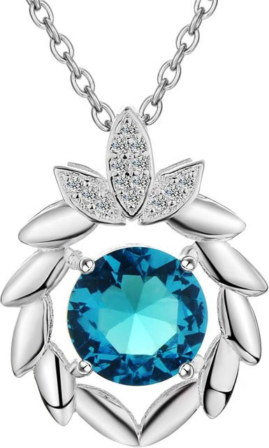 SAY Halskettenanhänger 925 Silber, Kristall, Zirkonia, Damen - Bild 1
