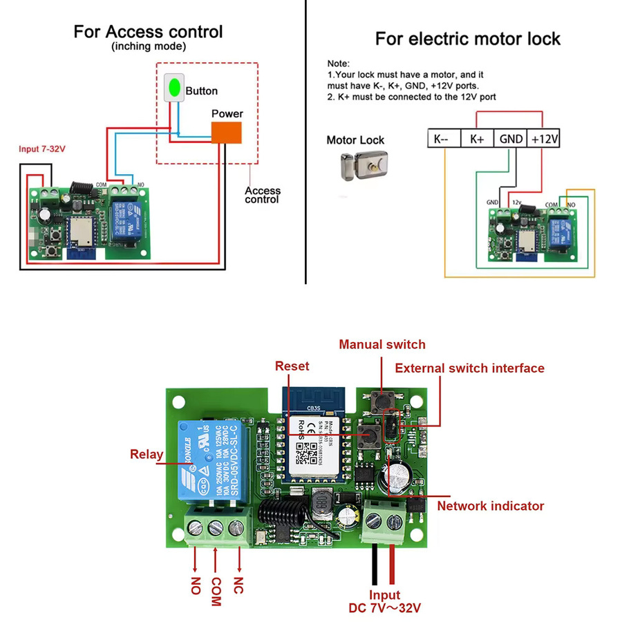 Scimagic-RC WiFi Smart Garage Türöffner und Schiebetor Controller kompatibel mit Alexa Echo Google Home und Tuya SmartLife App - Bild 6