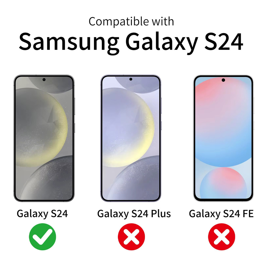 Samsung Privacy Displayschutz aus gehärtetem Glas für Galaxy S24 S23 Plus S25 S22 S21 in Transparent mit Fingerabdruck-Funktion - Bild 5