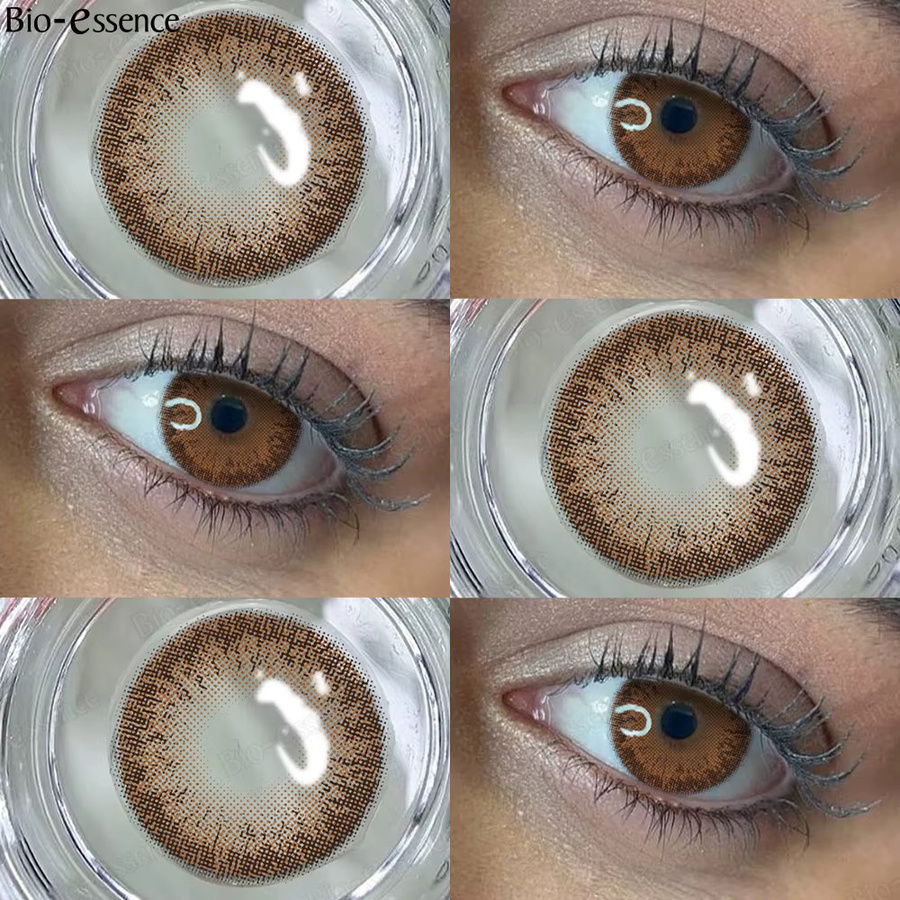Bio-essence Kontaktlinsen, Haselnussbraun, 14,5mm, 2 Stück - Bild 2