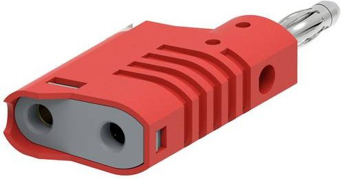 Electro PJP Bananenstecker 1087-CD1-R gerade, Stift-Ø: 4 mm, Rot - Bild 1