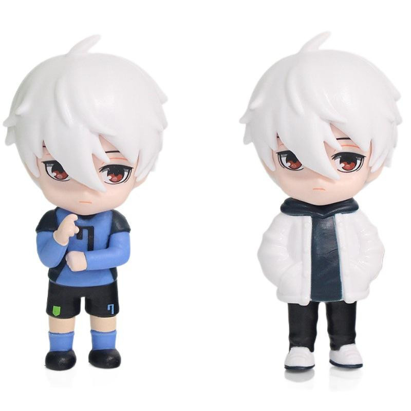 Fashnics BLUE LOCK Isagi Yoichi Anime Figur 6-teiliges Set schwarz - Bild 2