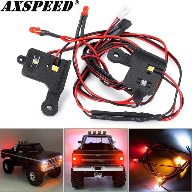 Axspeed LED-Scheinwerfer vorne und hinten, Zubehör, 1:18 - Bild 1