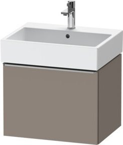 Duravit Waschtischunterschrank D-Neo beige matt wandhängend B: 58,4 cm, T: 44,2 cm - Bild 1