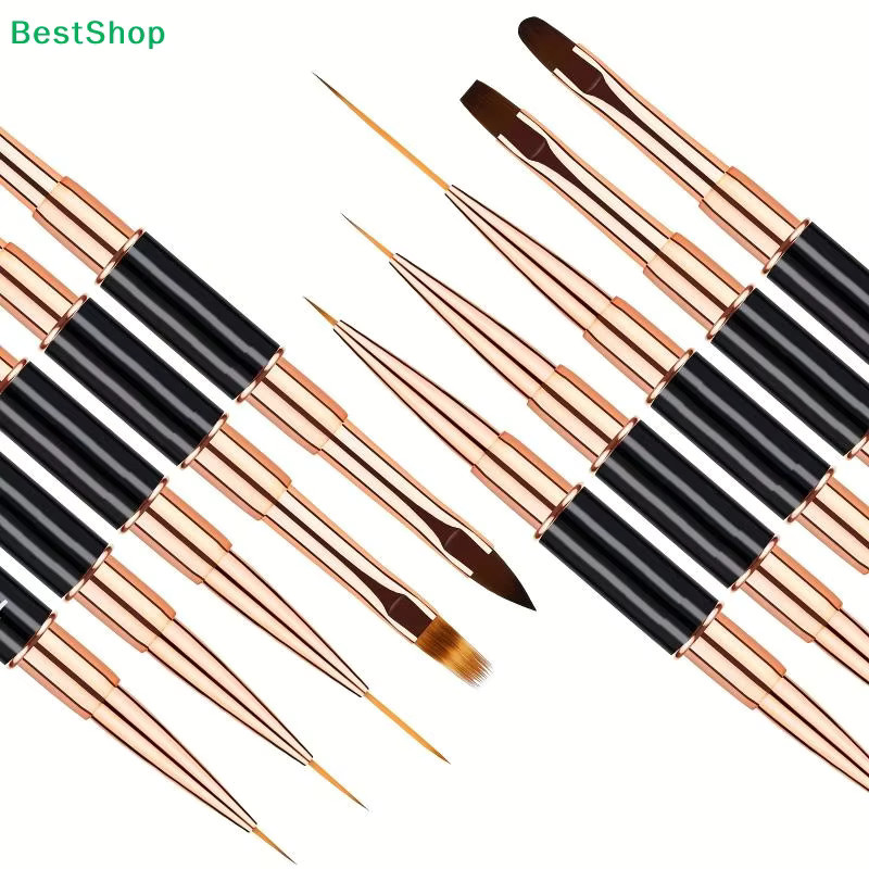 HNKMP Nail-Art-Liner-Pinsel, 5 Stück, Unisex - Bild 3