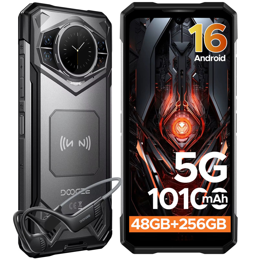 DOOGEE S200 VIP 5G Outdoor-Smartphone mit 6,72 Zoll 120Hz Display, 12GB RAM, 256GB Speicher, 100MP AI-Hauptkamera und 10100mAh Akku, Globale Version - Bild 5