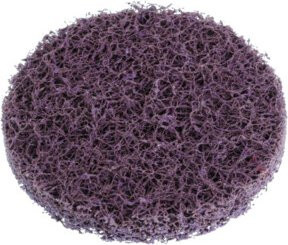 3M Roloc Reinigungsscheibe Vliesausführung MED in Purple für Kunststoff und Lacke, Durchmesser: 7,62 cm - Bild 1