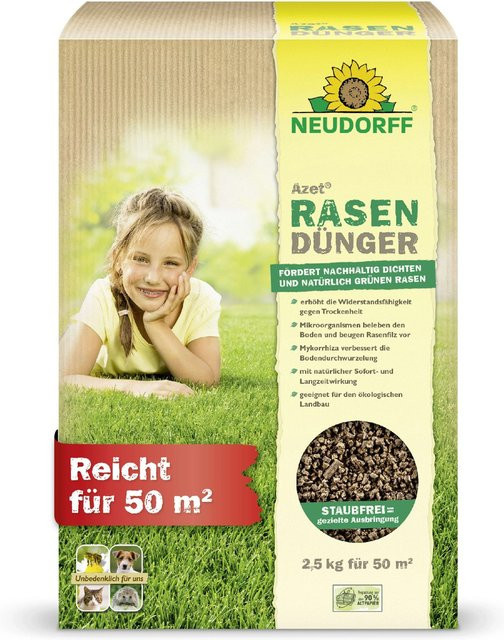 Neudorff Azet Rasen-Dünger Granulat, 2,5 kg - Bild 1