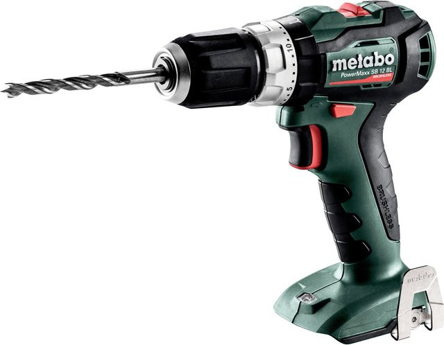 Metabo PowerMaxx SB 12 BL Akku-Bohrschrauber Solo in Grün mit Koffer - Bild 1