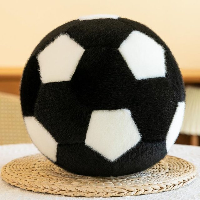 Bai Fen Bai dolls and toys Frettchen Fußball Plüschtier schwarz - Bild 1