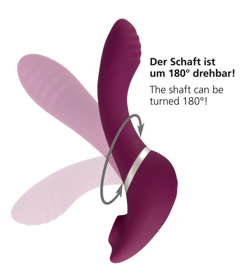 be Sassy Vibrator be Lickable mit Vibro-Zunge in Purple - Bild 5