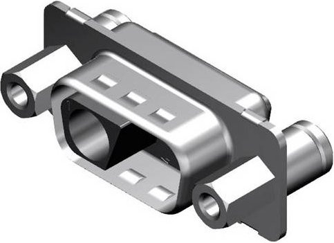 Molex D-SUB Stecker in Silber - Bild 1