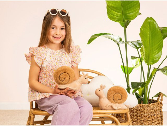 Hermann Teddy Collection Herzekind Schnecke Lotta Plüsch ab Geburt - Bild 1