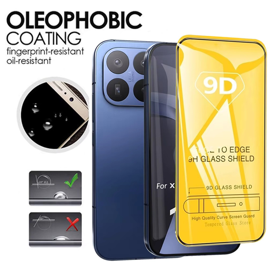 4 Stück HD-Schutzglas für Xiaomi 17T 14T 13T 12T 11T Pro, transparente Displayschutzfolie aus gehärtetem Glas mit vollständiger Abdeckung - Bild 4