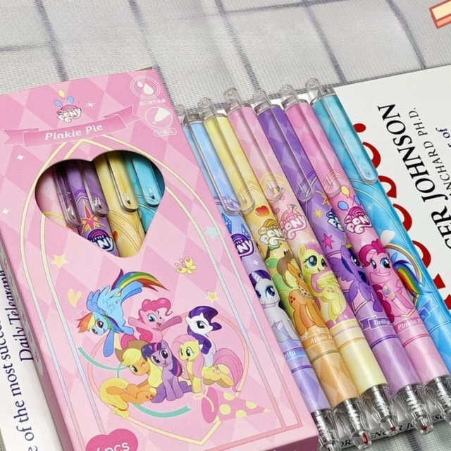 My Little Pony Schreibwaren Stift für Schüler und Mädchen, Schwarz, 0,5 mm - Bild 1