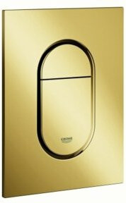Grohe Abdeckplatte Arena Cosmopolitan S für senkrechte Montage in Cool Sunrise Gold - Bild 1