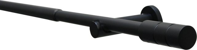 Gardinia Gardinenstangen-Set Kreta aus Metall in Schwarz - Bild 1