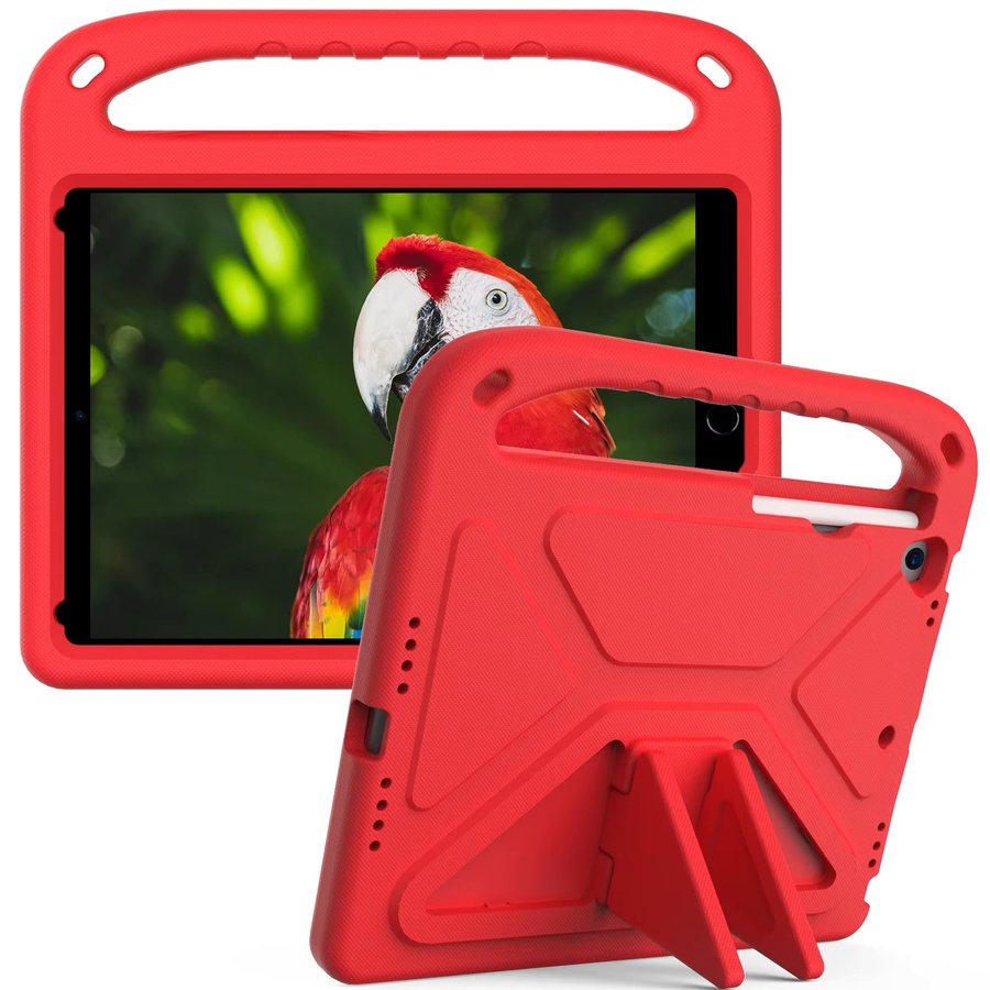 Apple Tablet-Abdeckung Kinderhülle für iPad Pro, Air, Mini und verschiedene iPad Generationen in Gold und Rot - Bild 4