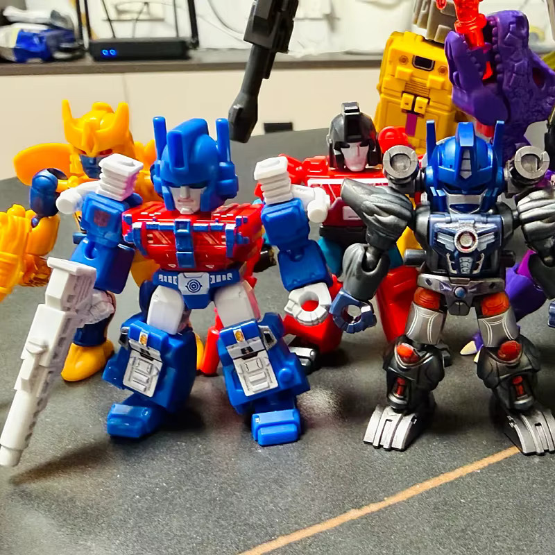 Blokees Transformers Defender V6 Blind Box Megatron, Bausteinfigur, Montagemodell - Bild 2