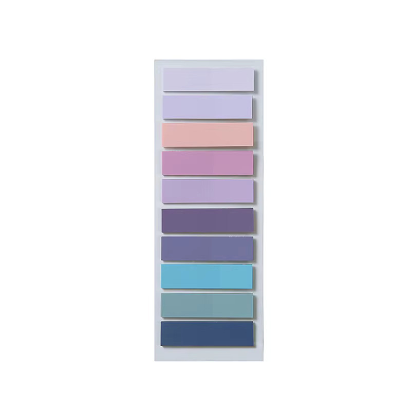 CHENJ 400 Stück Vintage-Markierer aus Kunststoff, transparent, 10 Farben gemischt - Bild 4