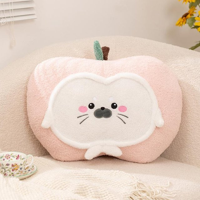 Yiran toy Apfel und Käfer Plüschtiere, Umarmungskissen, 45-50cm - Bild 1