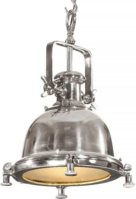 vidaXL Pendelleuchte aus Aluminium in Silber, höhenverstellbar, B/T/H: 29 x 29 x 153 cm - Bild 1