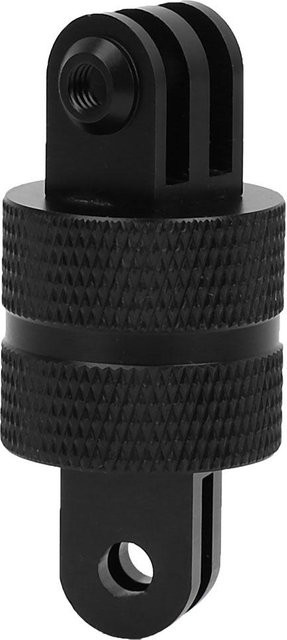 Andoer 360 Grad drehbarer Schwenkarm-Halterungsadapter aus Aluminium in Schwarz für Hero 6/5/4/7 - Bild 1