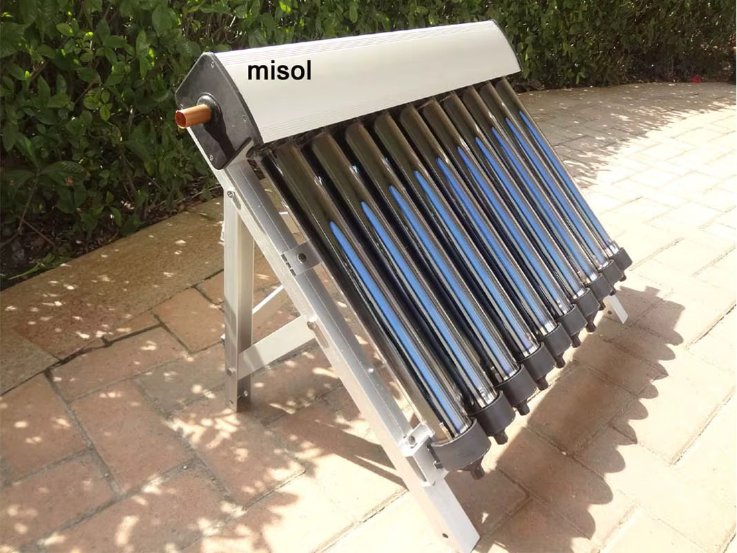 Misol Solarkollektor mit 10 Vakuumröhren für Solarwarmwasserbereiter - Bild 3