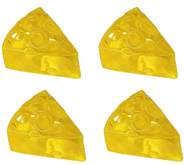 Squishy Honig Käse Quadrat Fidget Spielzeug, Knetspielzeug - Bild 1