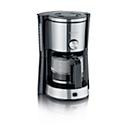 Severin TypeSwitch Filterkaffeemaschine KA 4825, Schwarz/Edelstahl, 1,25 l, B: 23,0 cm, H: 34,0 cm, T: 26,0 cm - Bild 3
