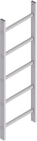 Hymer Leiterteil aus Aluminium mit 5 Sprossen in Silber, Länge: 140 cm - Bild 1