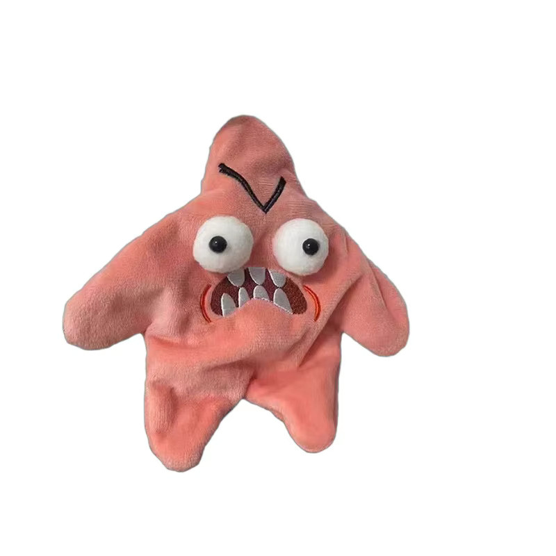 Bandai SpongeBob Angry Patrick Star Schlüsselanhänger, mit Bewegung, Leuchteffekt und Tanzfunktion, Zubehör - Bild 4
