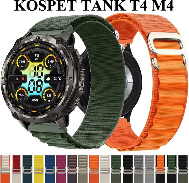 KOSPET Uhrenarmband Nylon Alpine Loop, 22 mm, Unisex - Bild 1