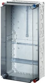 Hensel Zählergehäuse Verteilerkasten aus Kunststoff in Grau, B/H/T: 60 x 30 x 19 cm - Bild 1