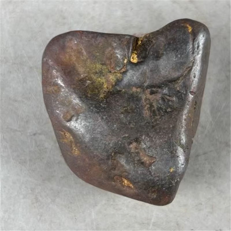 WEI HONG Eisen-Silizid-Meteorit als natürliche Mineralien-Probensammlung in Braun, 60–1000 g - Bild 2