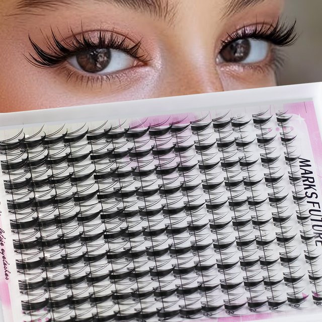Marks Future Wimpernbüschel, Wispy C-Curl, Black, 140 Stück - Bild 1