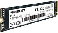 Patriot P310 NVMe M.2 SSD 240 GB Schwarz - Bild 1