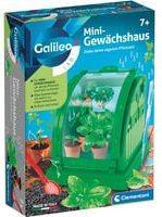 Clementoni Mini-Gewächshaus Galileo Experimentierkasten für Botanik ab 7 Jahren - Bild 1