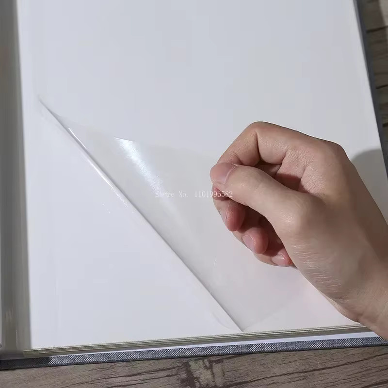 Vintage Leinen Fotoalbum in Beige für kreative DIY-Geschenke und zur Dokumentation des Kinderwachstums - Bild 5