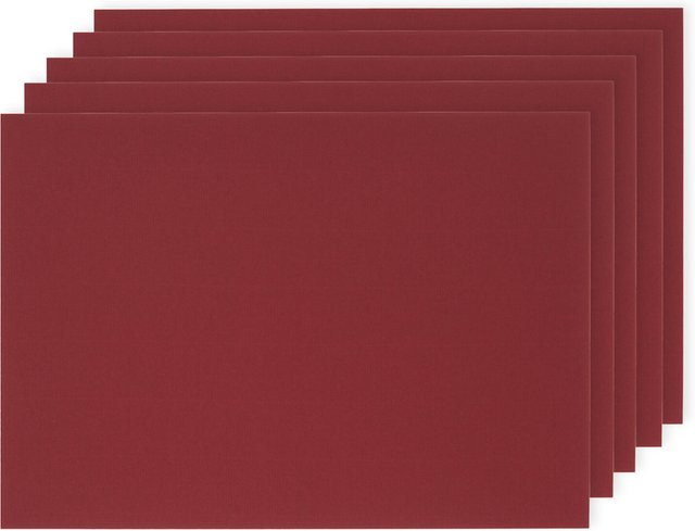 Rico Design Paper Poetry Luxury Karten A7 Weinrot - Bild 1