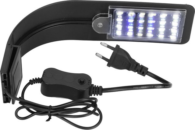 TOMTOP JMS LED Aquarium Beleuchtung mit Clip 10W in Weiß und Blau - Bild 1